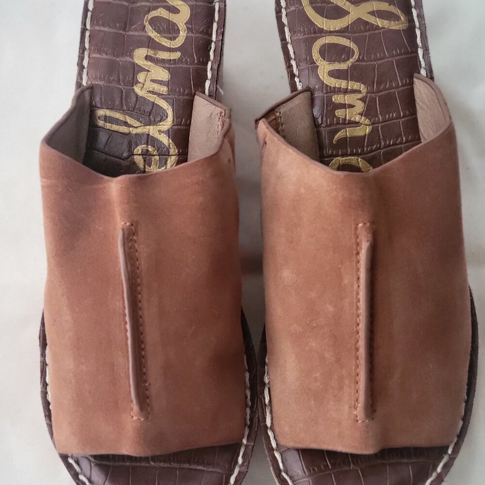 Ranger Suede Slide Wedge